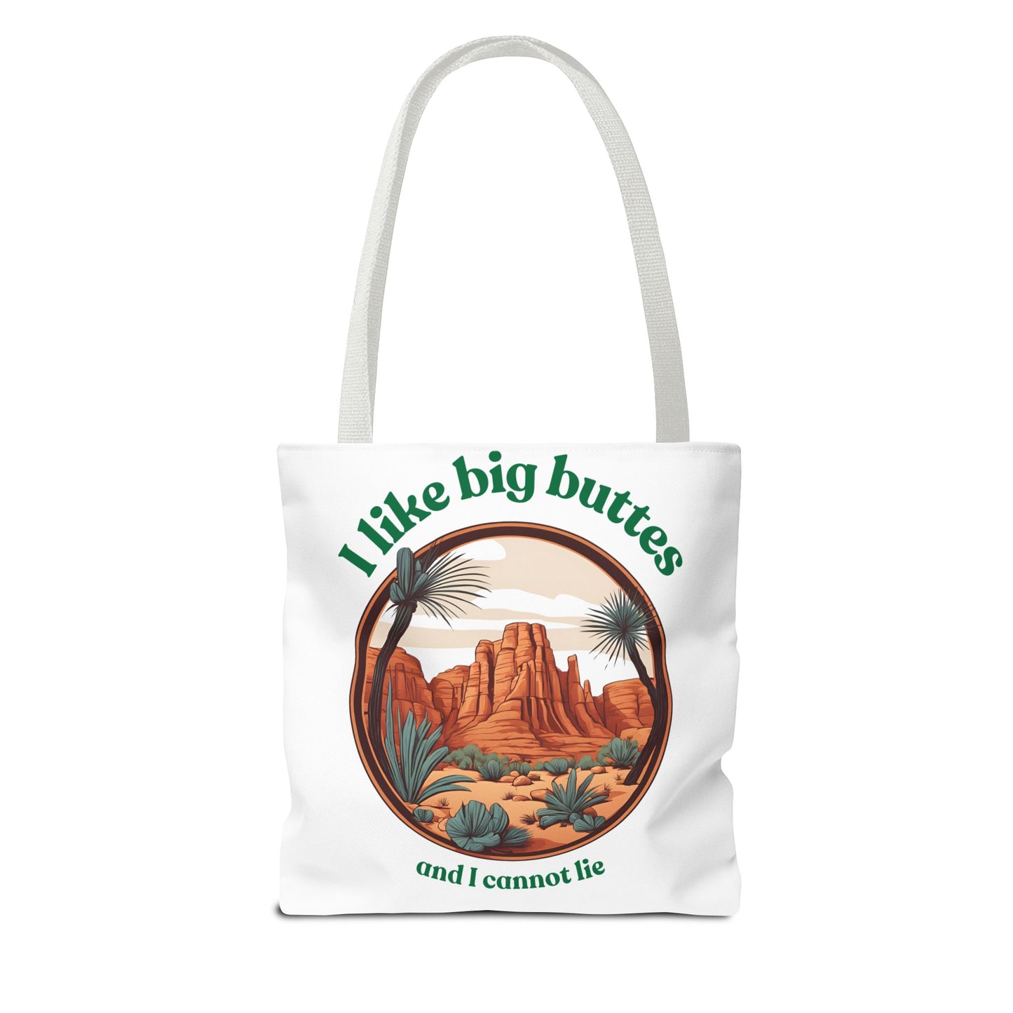 I Like Big Buttes Tote Bag (AOP)