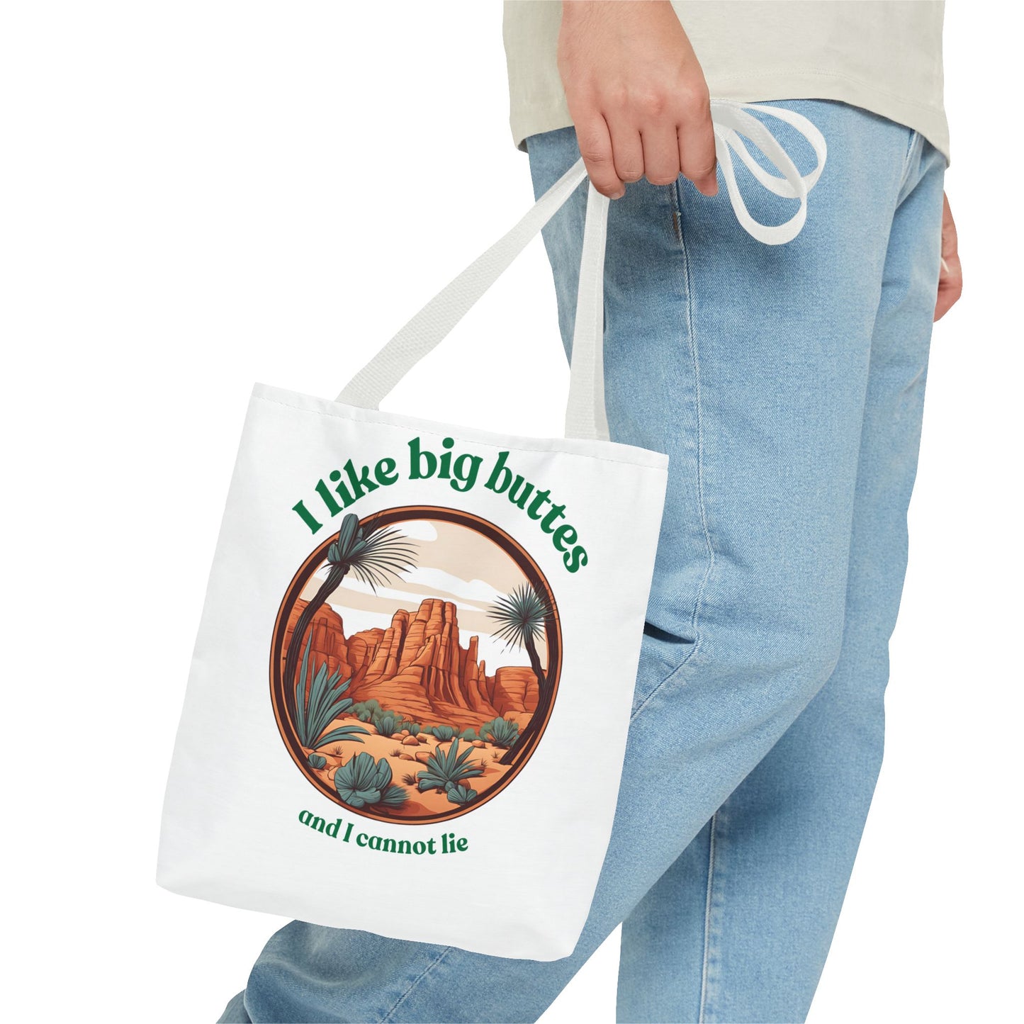 I Like Big Buttes Tote Bag (AOP)