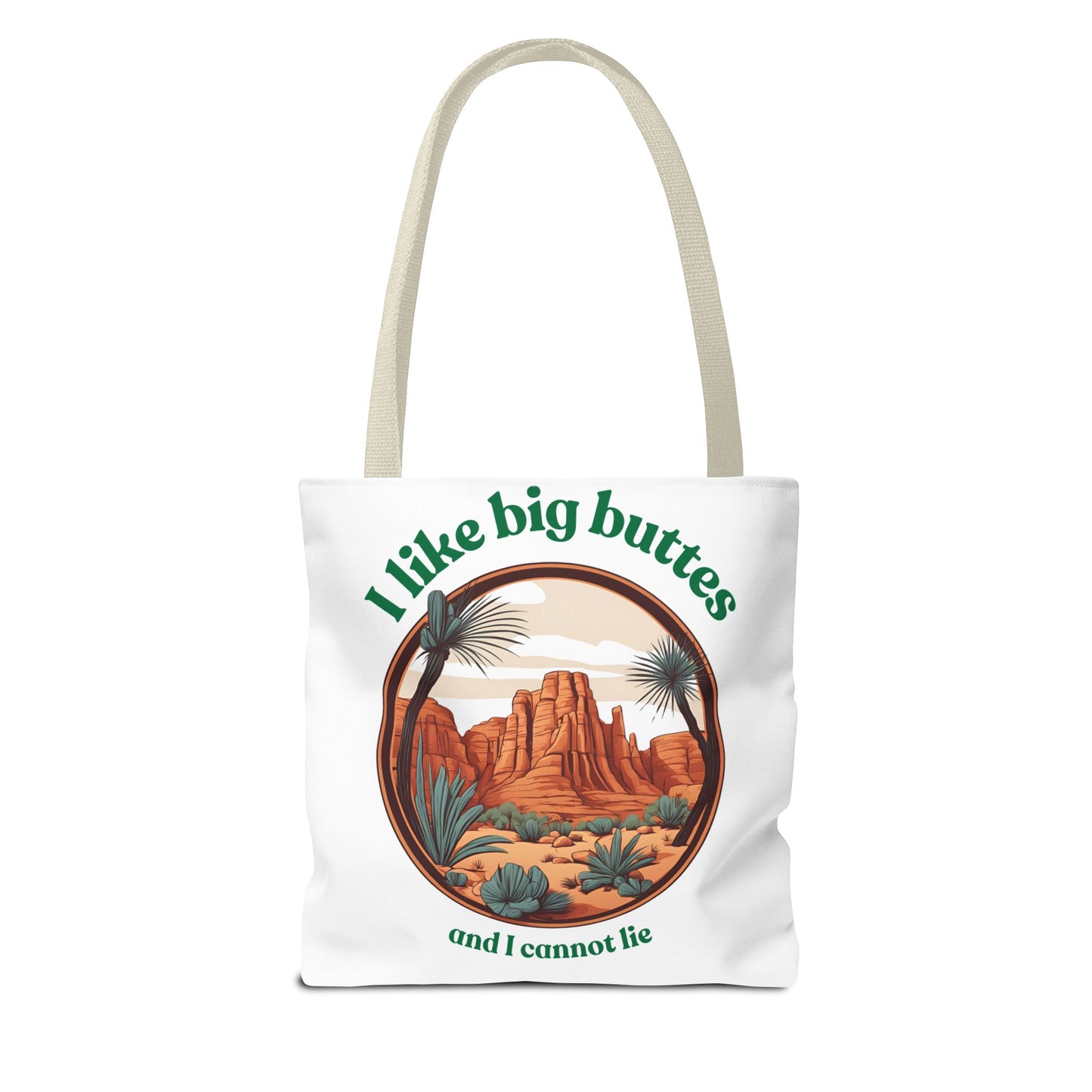 I Like Big Buttes Tote Bag (AOP)