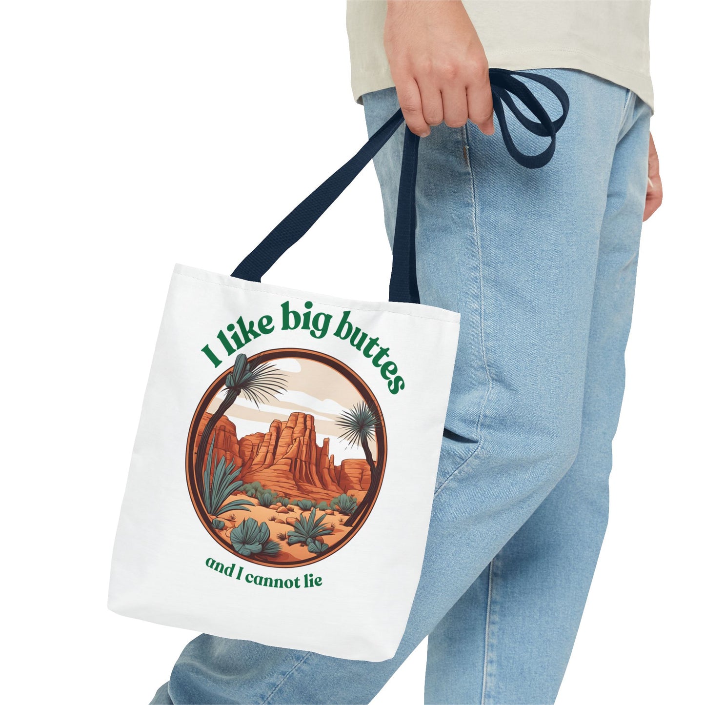 I Like Big Buttes Tote Bag (AOP)