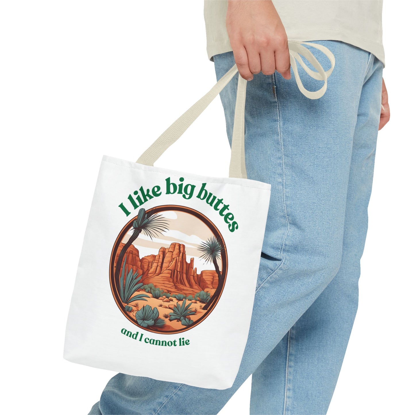 I Like Big Buttes Tote Bag (AOP)