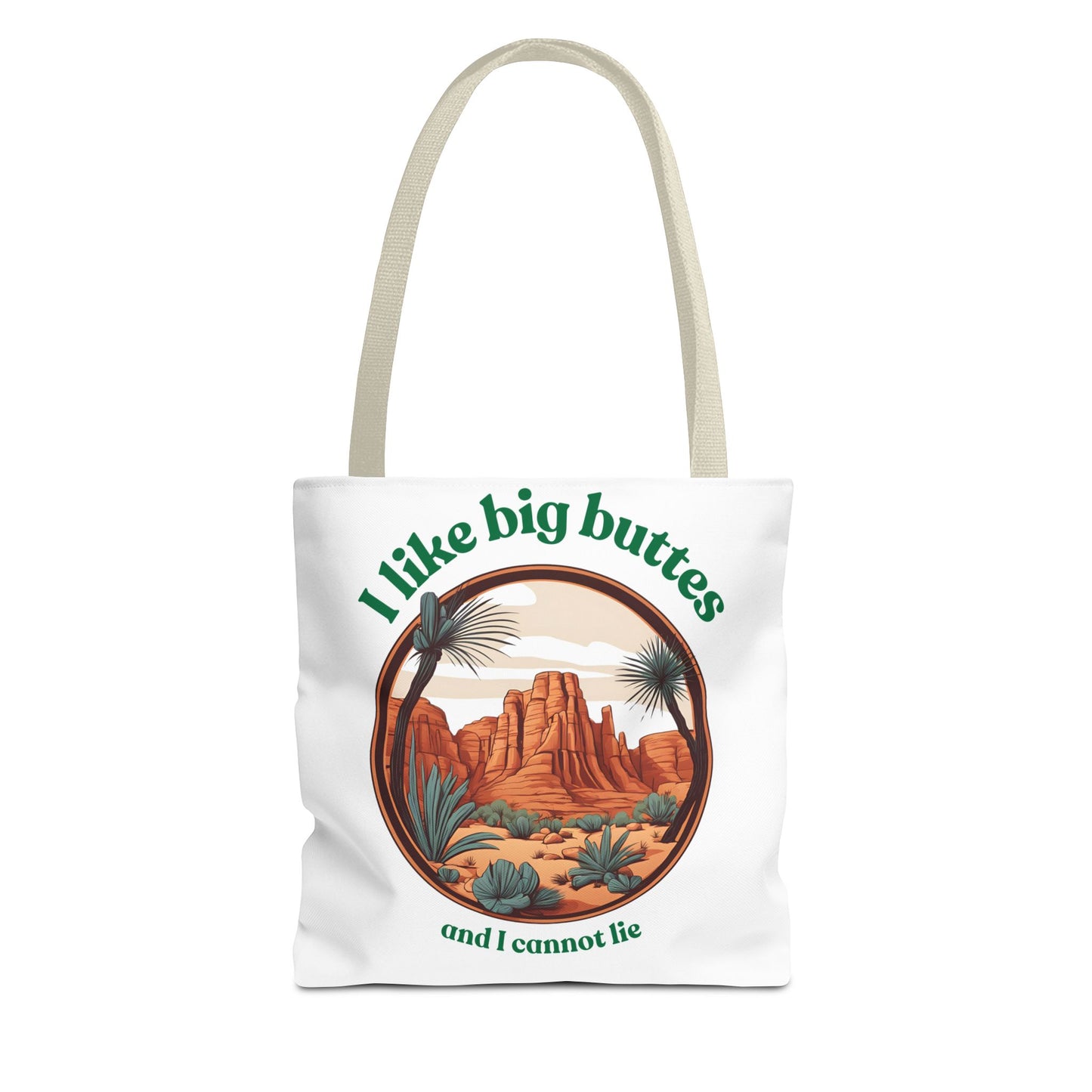 I Like Big Buttes Tote Bag (AOP)