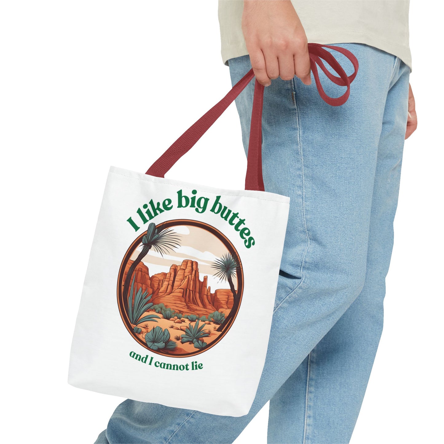 I Like Big Buttes Tote Bag (AOP)