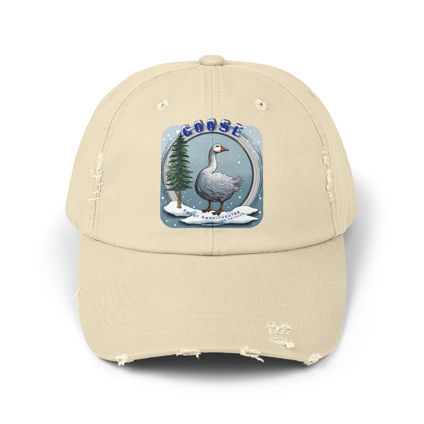 Goose at the Frost Dad Hat/Baseball Cap