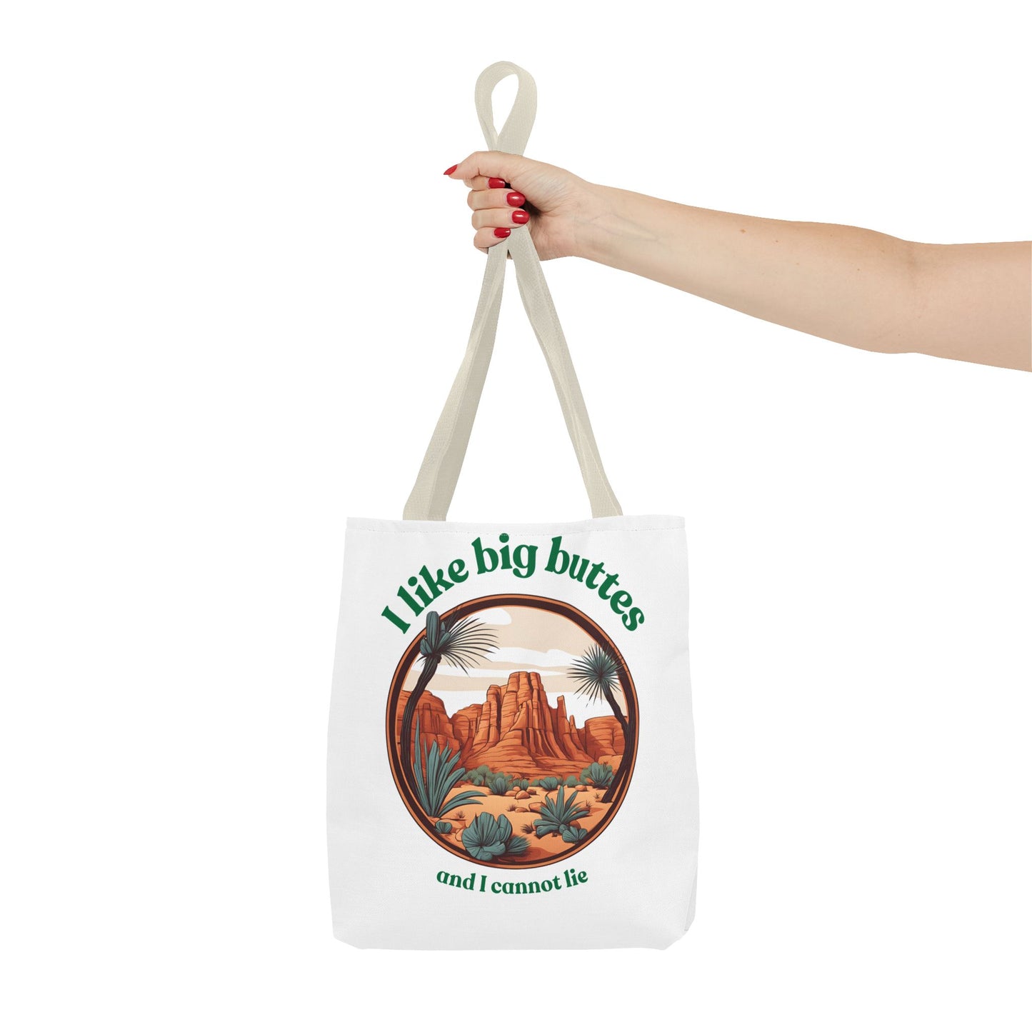 I Like Big Buttes Tote Bag (AOP)